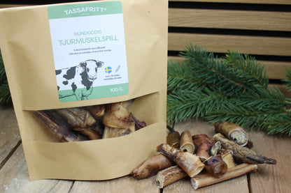 TassaFritt - Svenskt tjurmuskelspill (100g, 500g eller 1kg)
