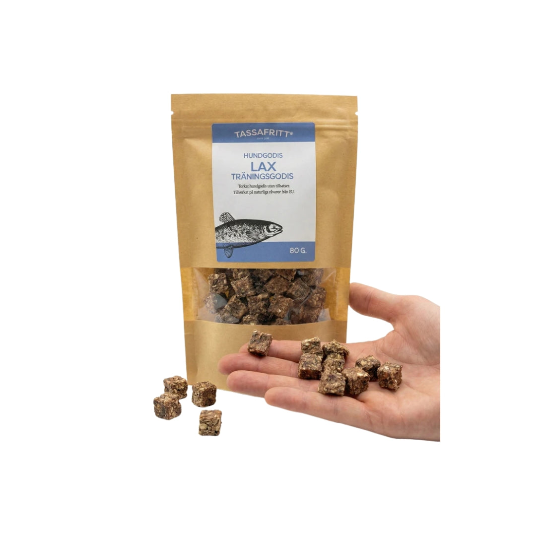 TassaFritt - Laxgodis i bitar (80g)