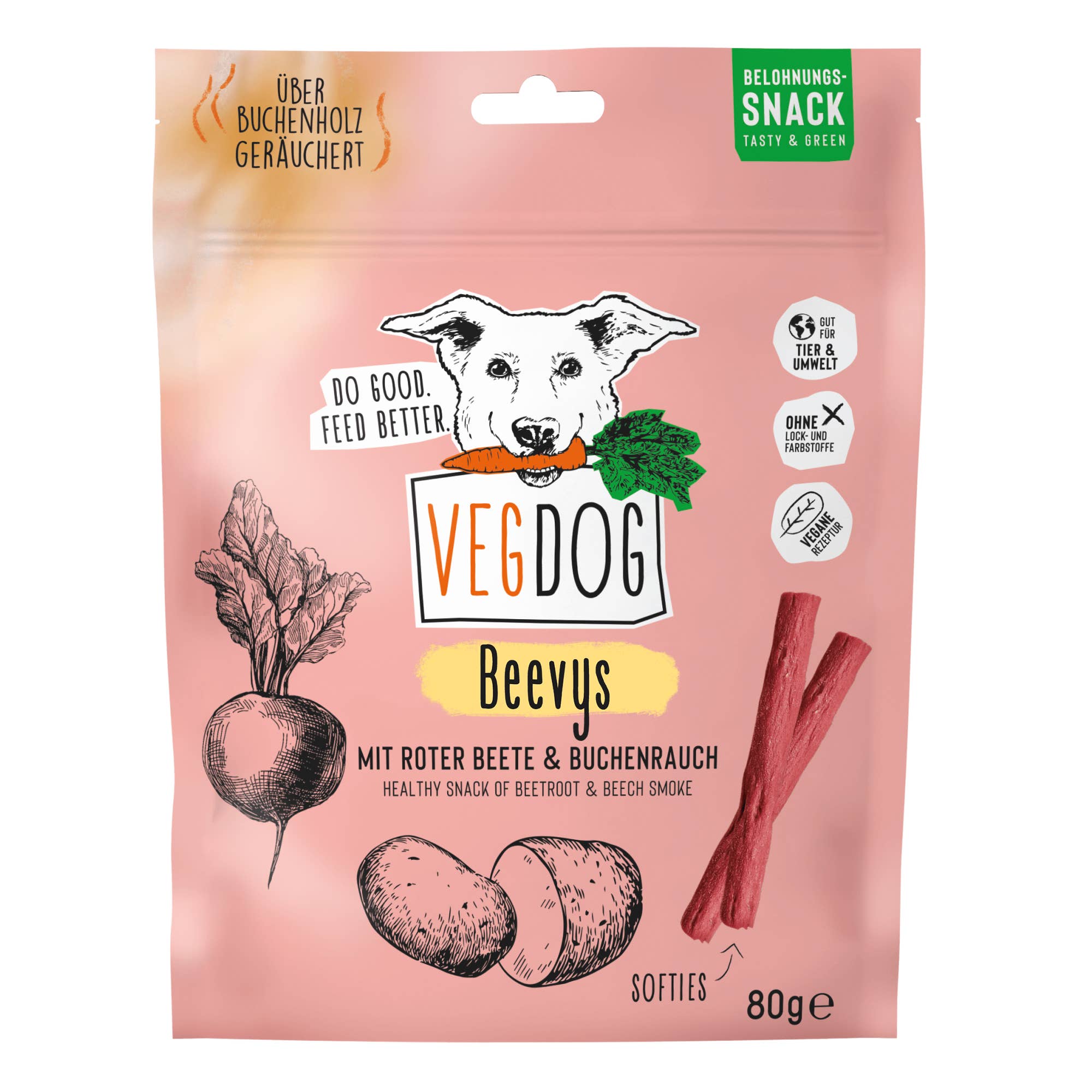 VEGDOG -  Beevys Rödbeta (80g)