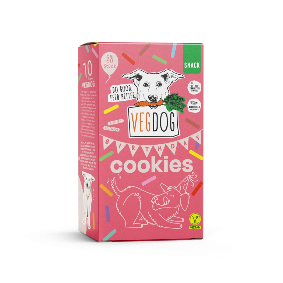 VEGDOG - Birthday Cookies (400g)
