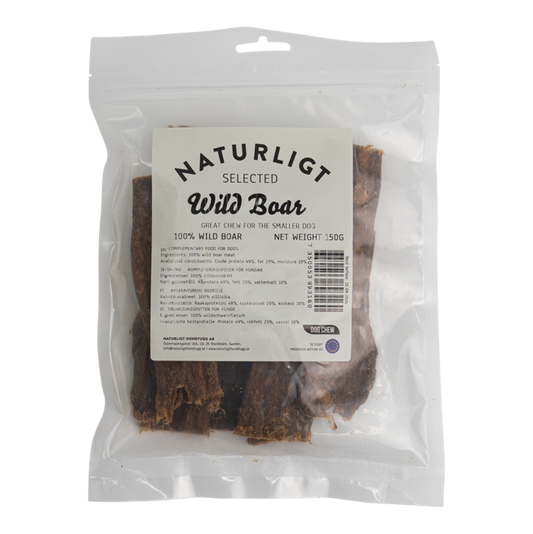 Naturligt selected - Kex av 100% vildssvinskött (150g)