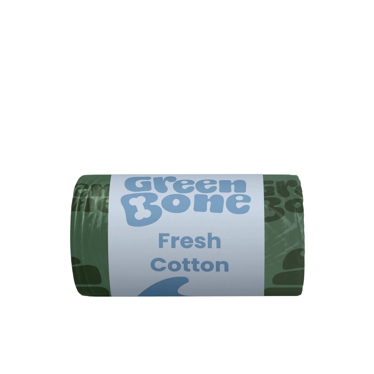 Green Bone bajspåsar Fresh Cotton, rulle med 15 påsar