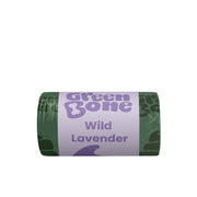Green Bone bajspåsar Wild Lavender, rulle med 15 påsar
