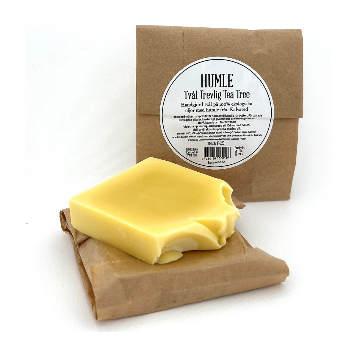 HUMLE - Tea tree - Tvål för känslig hy (100g)