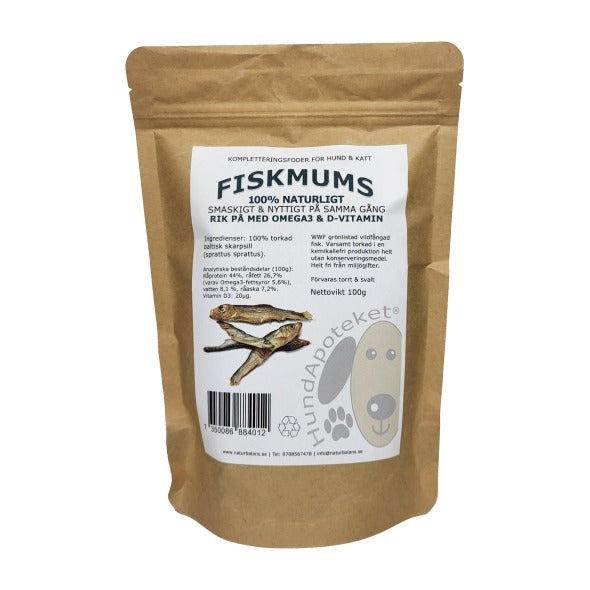 Hundapoteket - Fiskmums (100g)