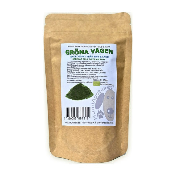 Hundapoteket - Gröna vågen (100g)