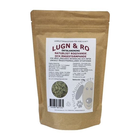 Hundapoteket - Lugn & Ro (100g)