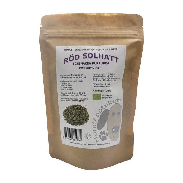 Hundapoteket - Röd Solhatt, Echinacea (100g)