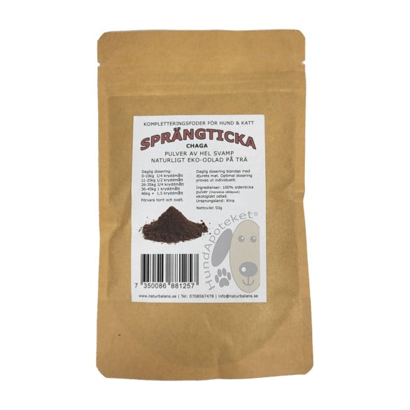 Hundapoteket - Sprängticka, Chaga (50g)