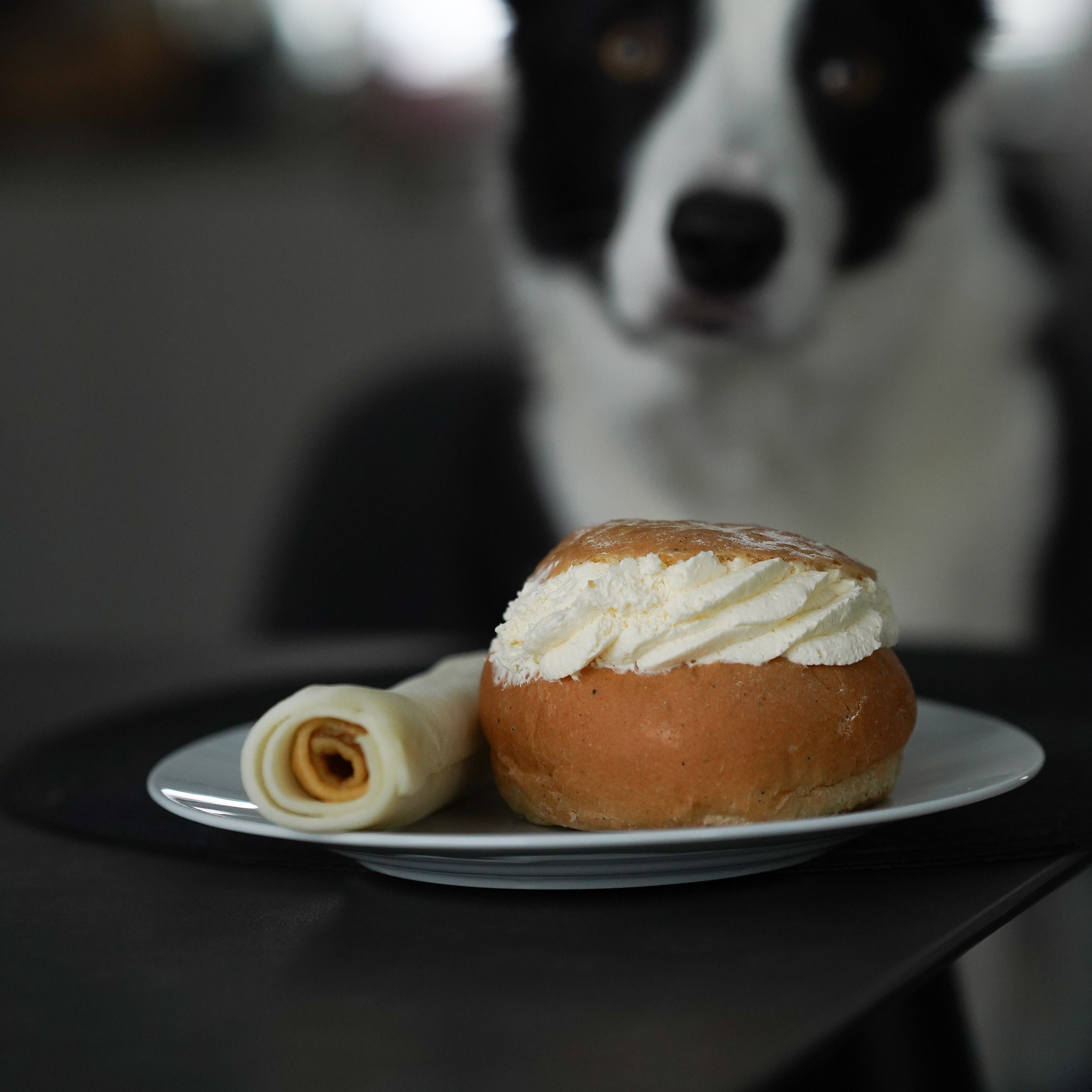 RAUH! - Skinksemla | Nötrulle fylld med griskinn (16cm 70g eller 16cm 100g)