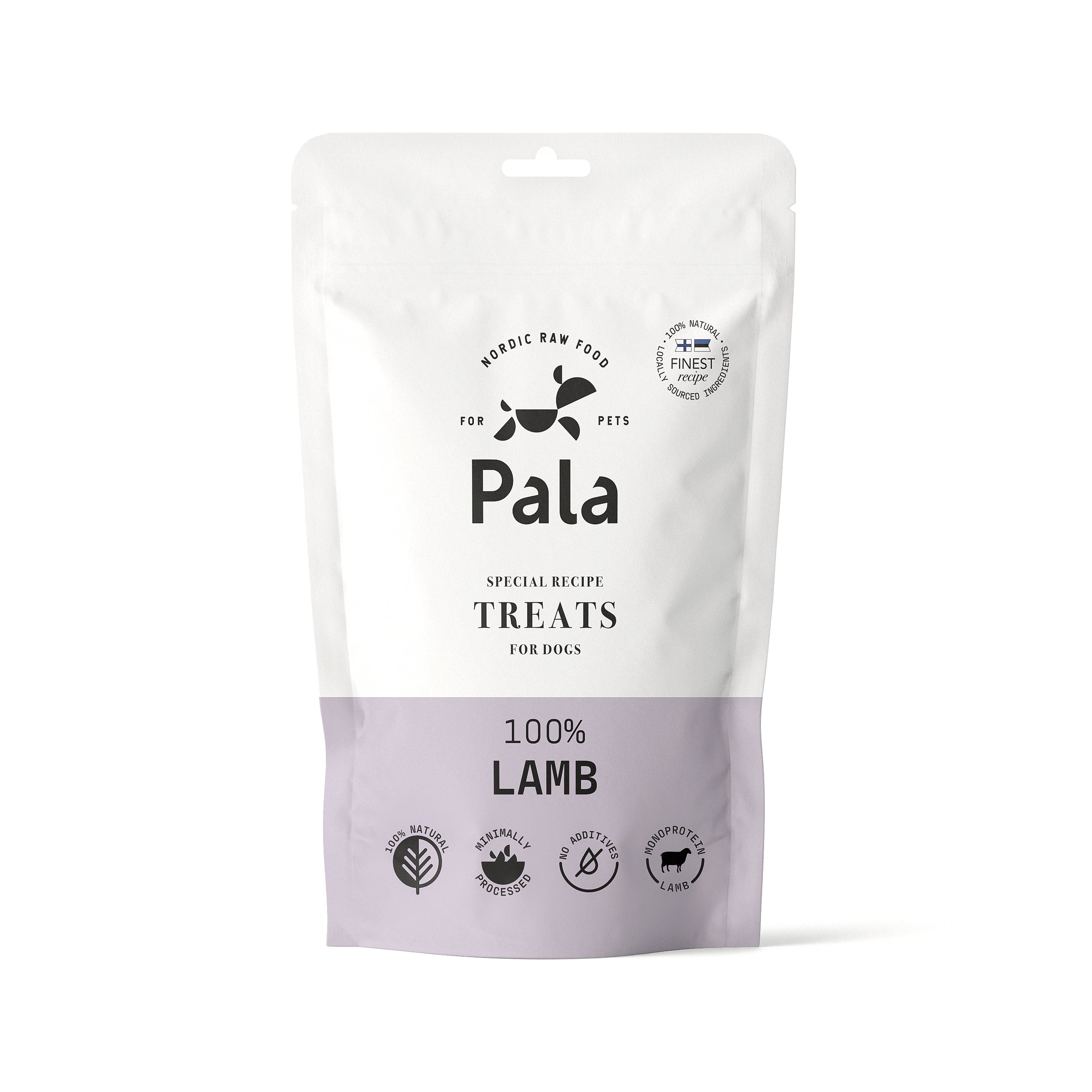 Pala - Hundgodis av 100% lammkött (100g)