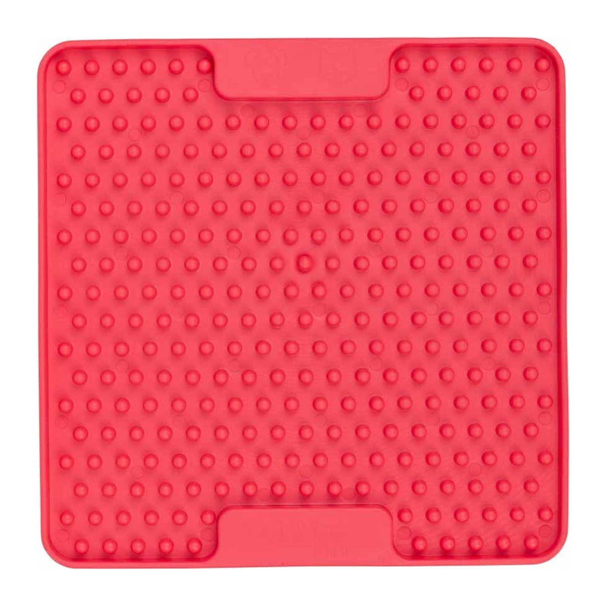 LickiMat Mini Soother slickmatta i rosa med täta knoppar