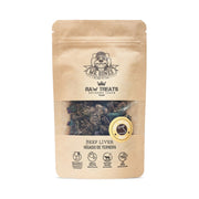 Mr. Bones Raw Treats kalvlever i påse 45 g