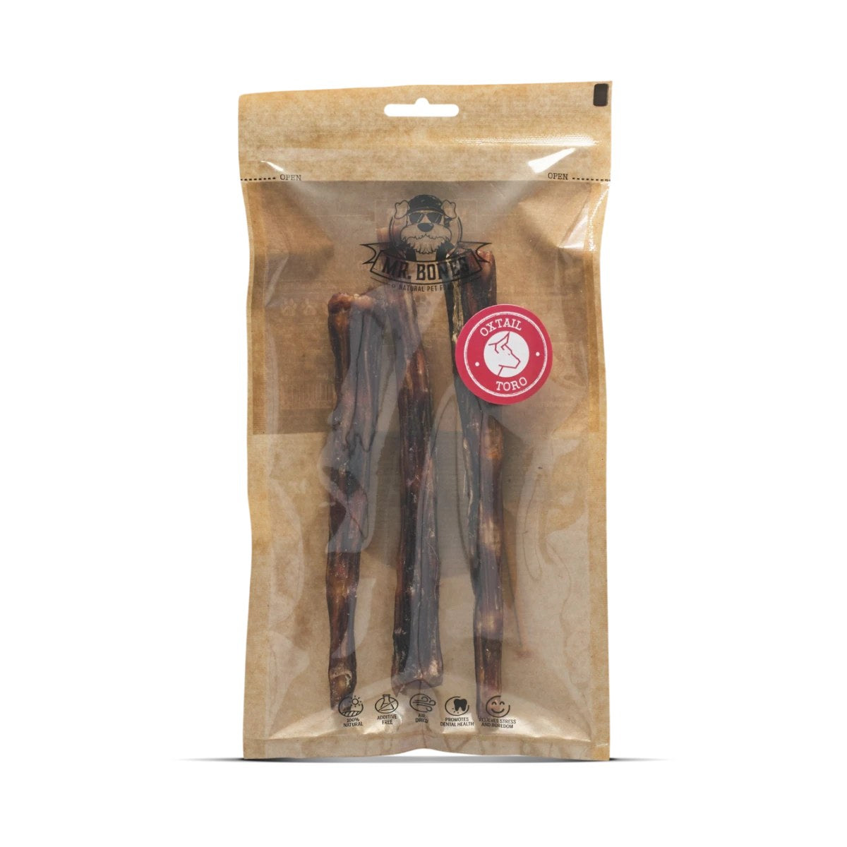 Mr. Bones oxsvans i påse, 3-pack