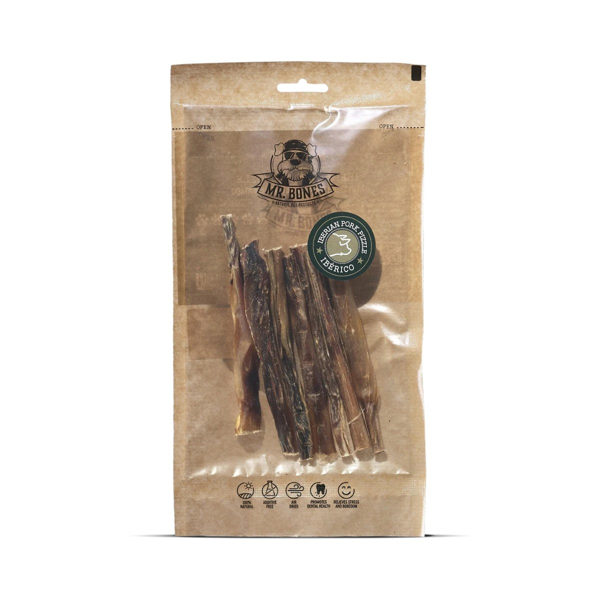 Mr. Bones iberisk grismuskel i påse, 7-pack