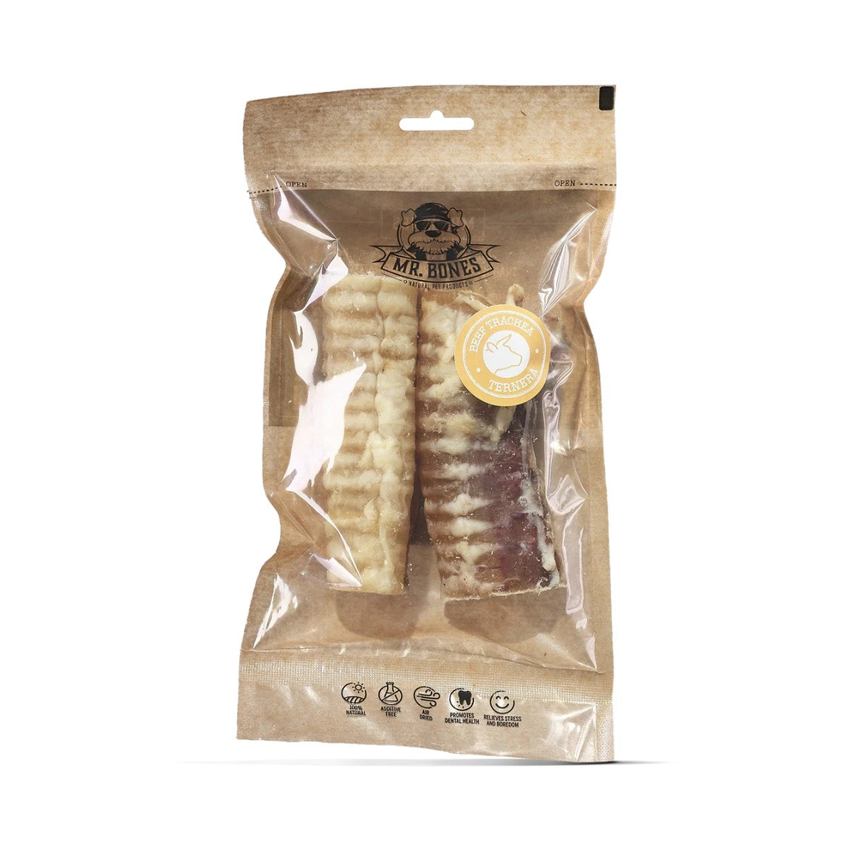 Mr. Bones nötstrupe i påse, 2-pack