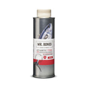 Mr. Bones tonfiskolja med ledskydd i metallflaska 250 ml
