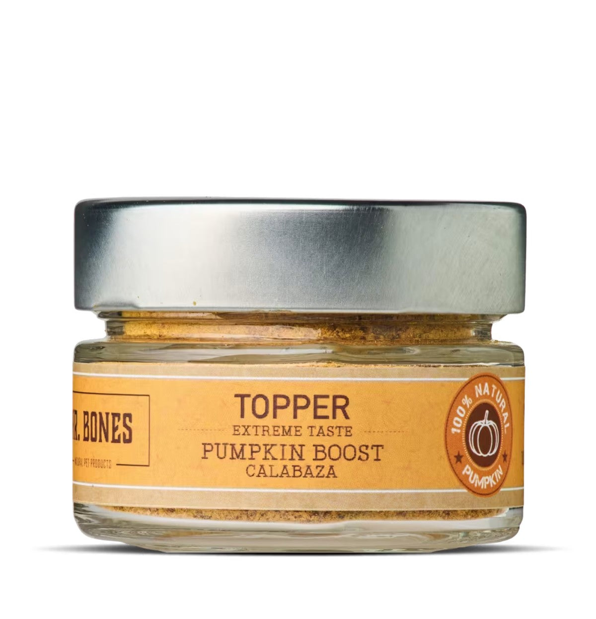 Mr. Bones Topper pumpa i glasburk 100 g