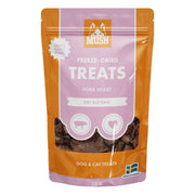 MUSH Freeze-Dried Treats frystorkat grishjärta 50g förpackning