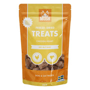 MUSH Freeze-Dried Treats frystorkat kycklinghjärta 50g förpackning