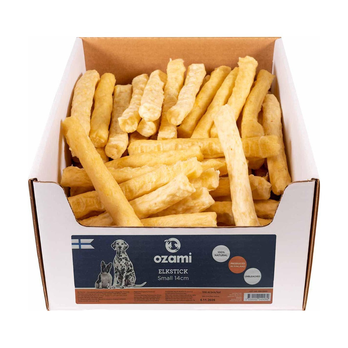 Ozami Älgstick i förpackning