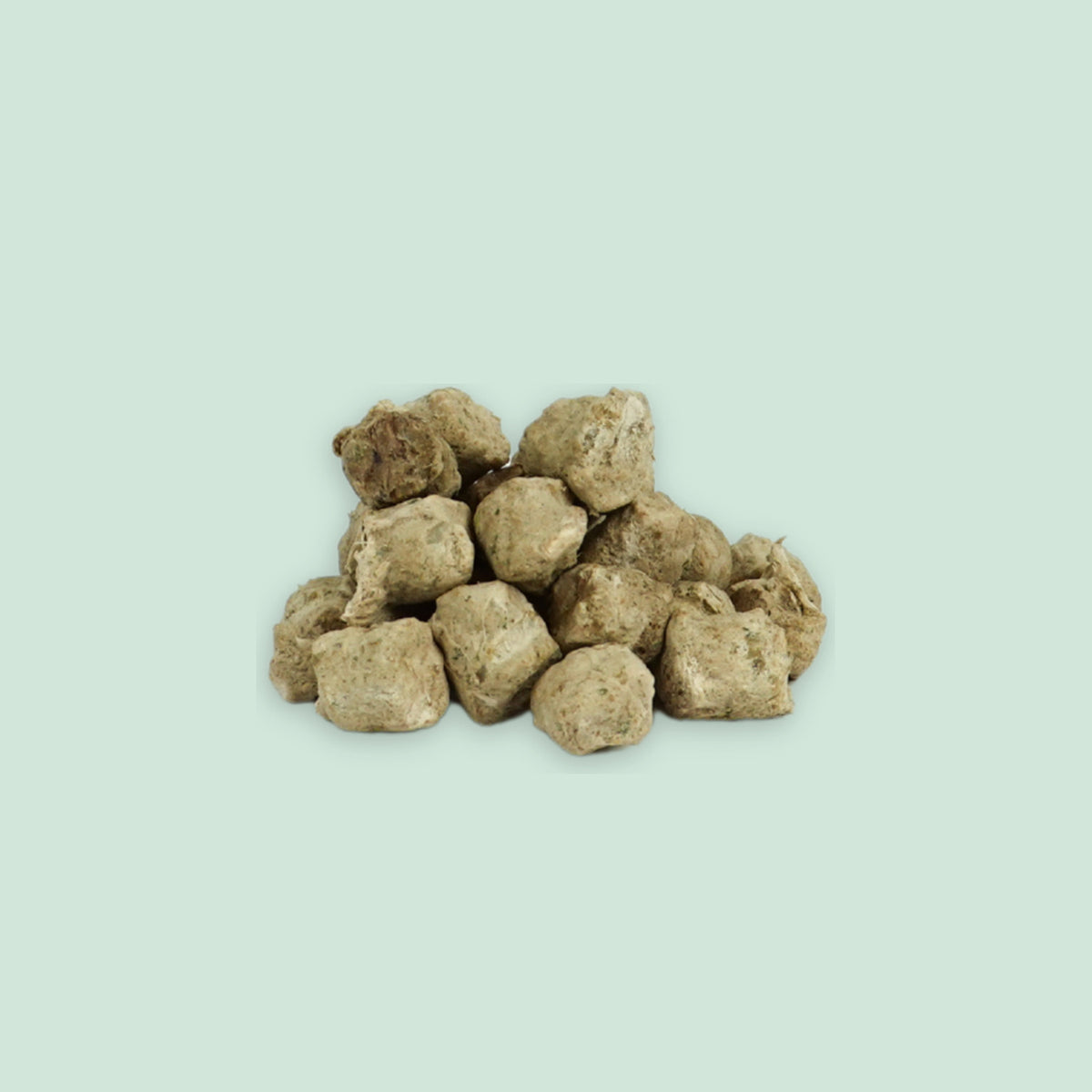 Frystorkade bitar av Raw for Paw Kycklinggodis utan förpackning