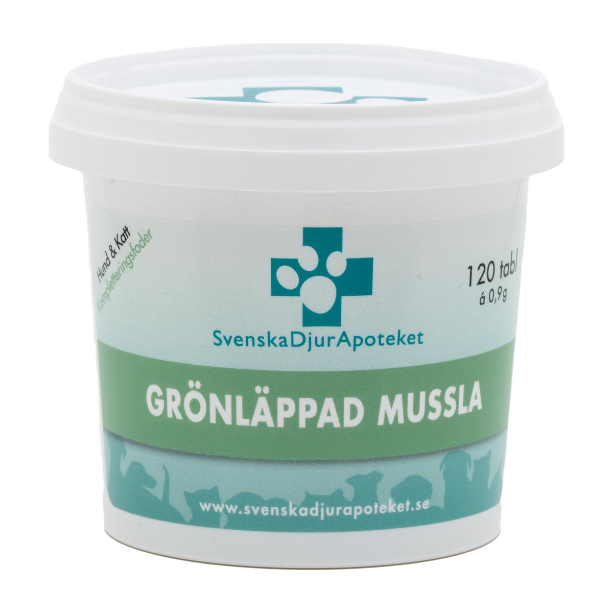 Svenska DjurApoteket Grönläppad Mussla 120 tabletter