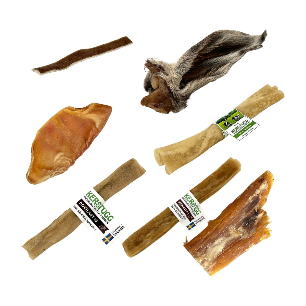 Svenska tugg-klassiker (Minst ca 0-4kg)