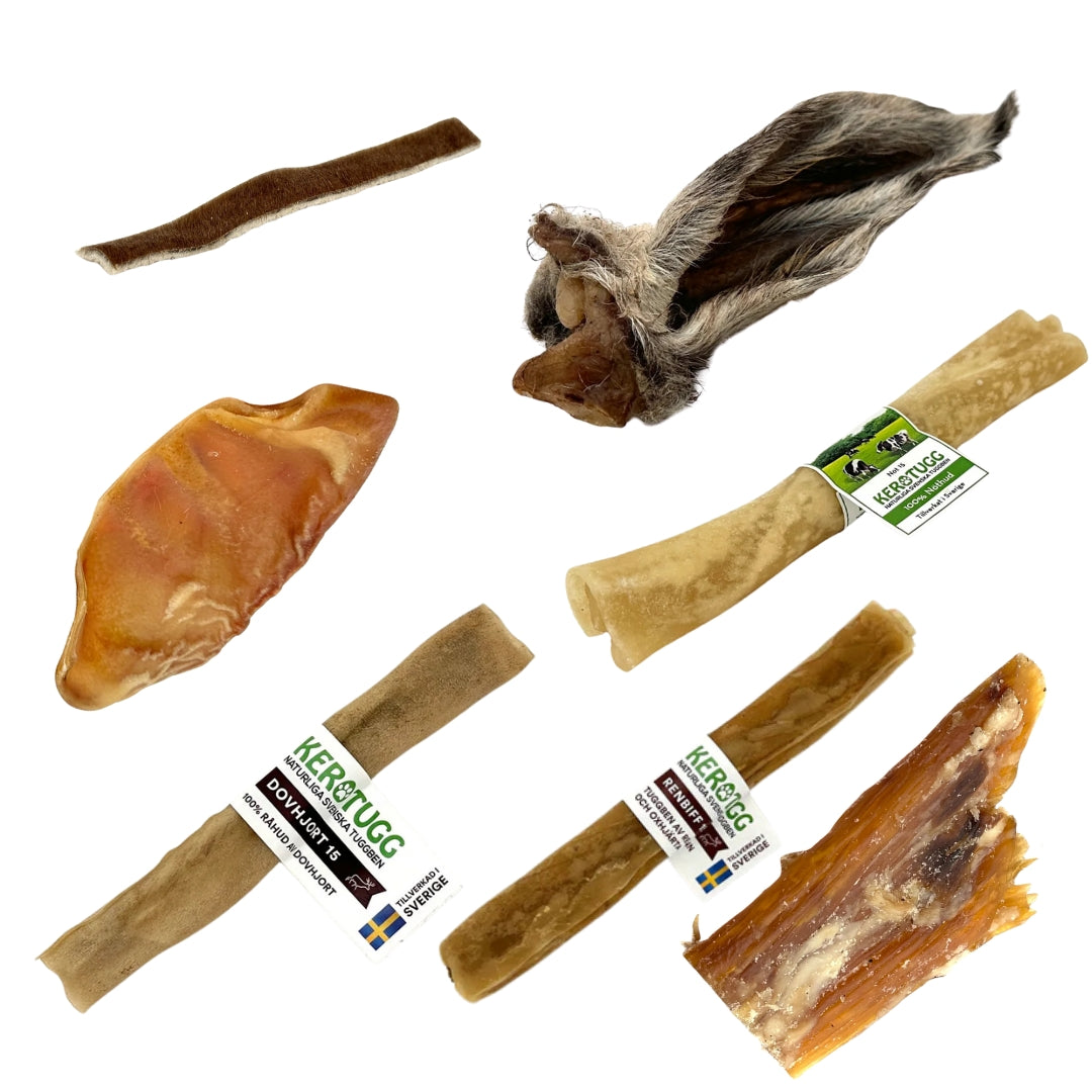 Svenska tugg-klassiker (Minst ca 0-4kg)