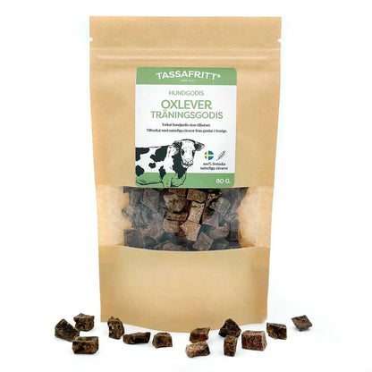 TassaFritt - Svensk oxlever i minibitar (80g)