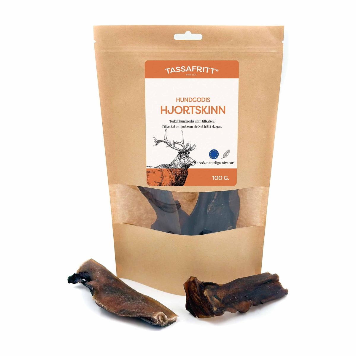 TassaFritt - Hjortrulle (100g)