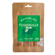 Naturligt Hundtugg Tuggrulle Tunn 4-pack i brun förpackning med grön etikett mot vit bakgrund