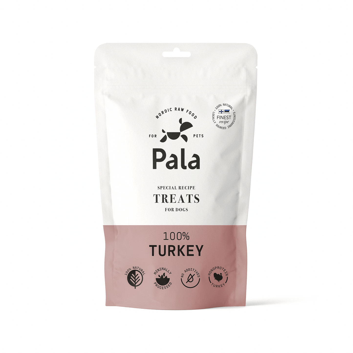 Pala - Hundgodis av 100% kalkonkött (100g)